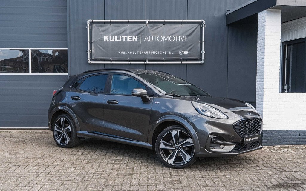 Ford Puma 1.0 EcoBoost ST-Line X / Automaat / Winter Pack!, 125 pk, 1226 kg, Leder en Stof, Bedrijf