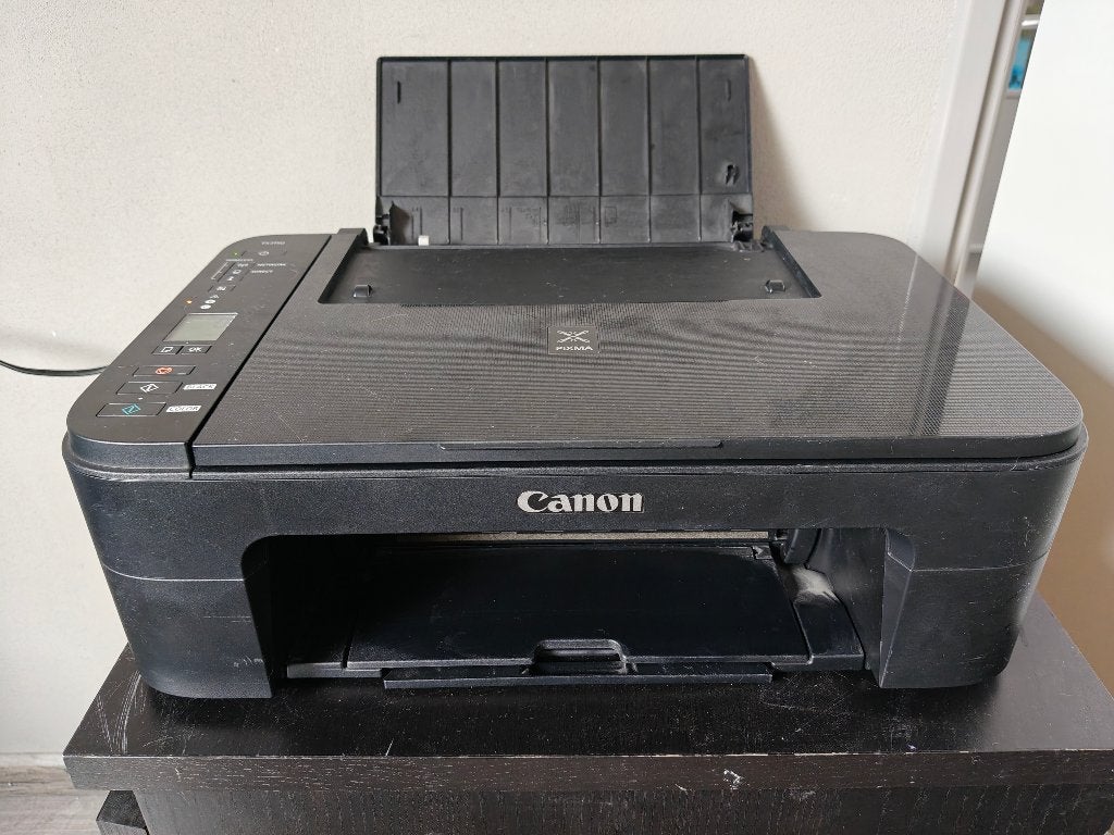 Canon Pixma TS3150 printer met kabels – werkend, Computers en Software, Printers, Gebruikt, Inkjetprinter, All-in-one, CANON