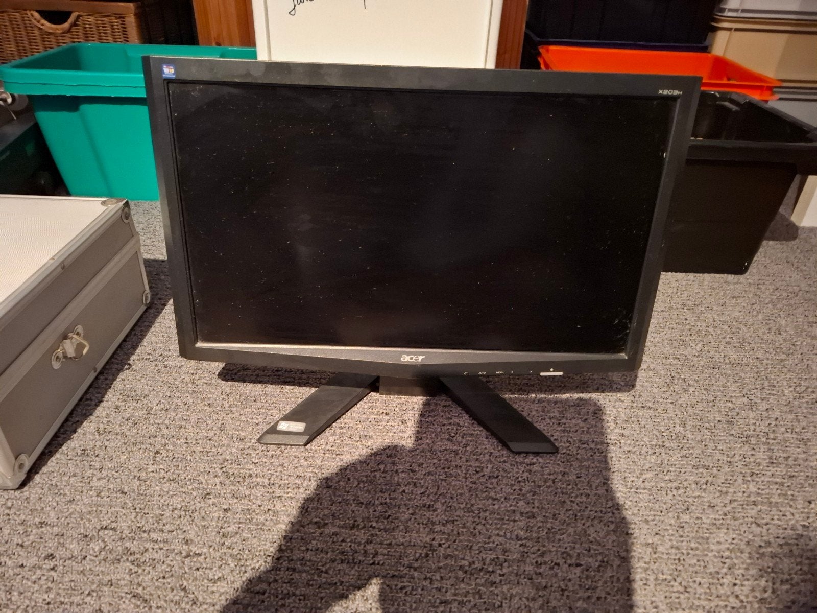 Acer X203H LCD Monitor - Gebruikt, Computers en Software, Ophalen, Gebruikt, Overige resoluties, DVI