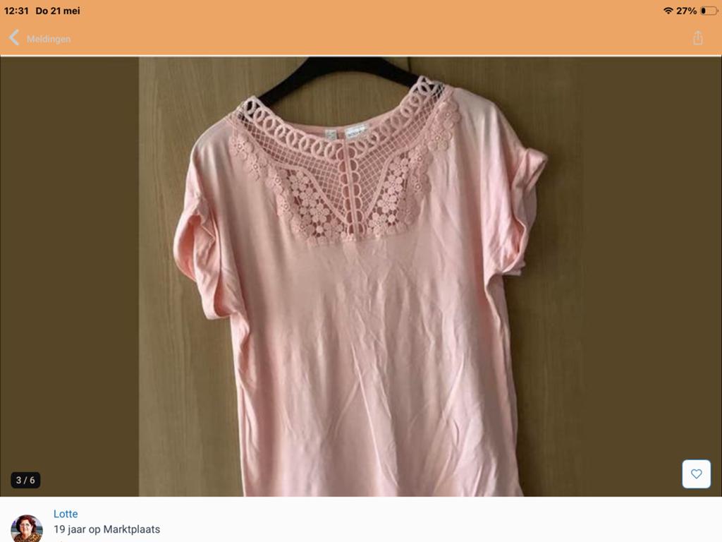 Roze Shirt mt 36/38.     Bodyflirt.   Nieuw., Kleding | Dames, T-shirts, Verzenden, Nieuw, Korte mouw, Roze