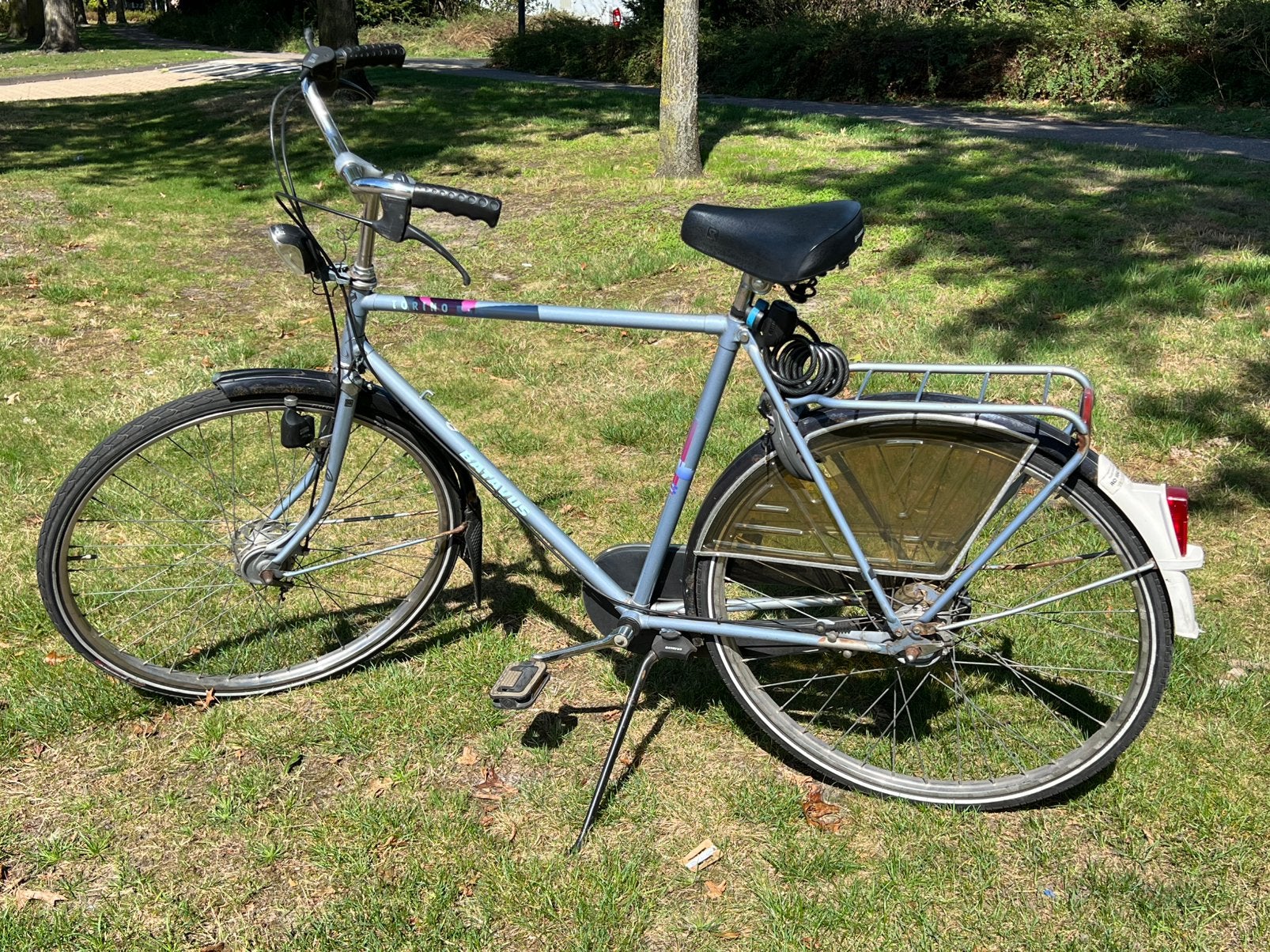 Batavus Torino blauwe herenfiets, Fietsen en Brommers, Ophalen, Gebruikt, Versnellingen, Batavus