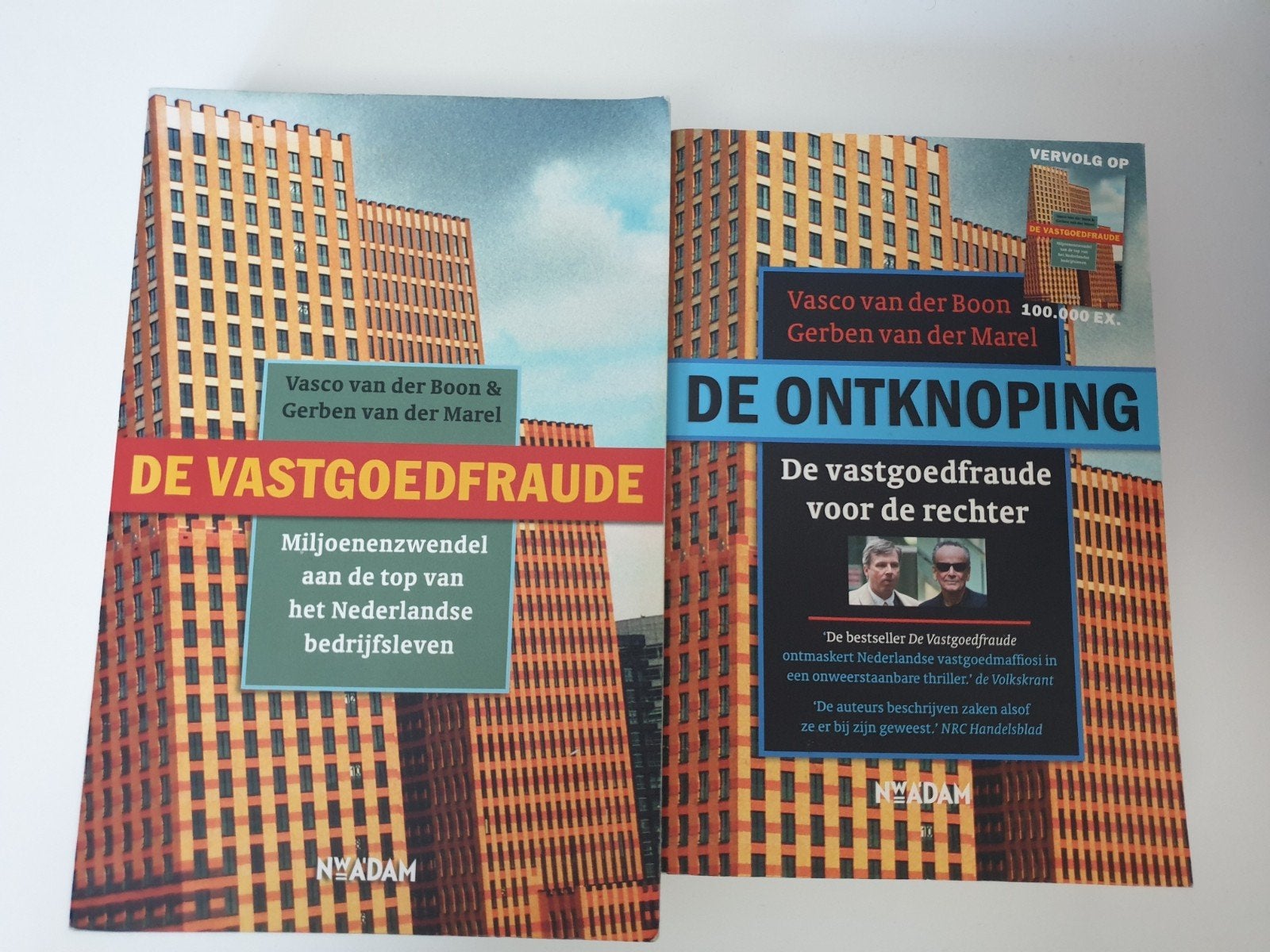 De Vastgoedfraude & De Ontknoping - Vasco van der Boon, Ophalen of Verzenden, Gelezen, Vasco van der Boon & Gerben van der Marel