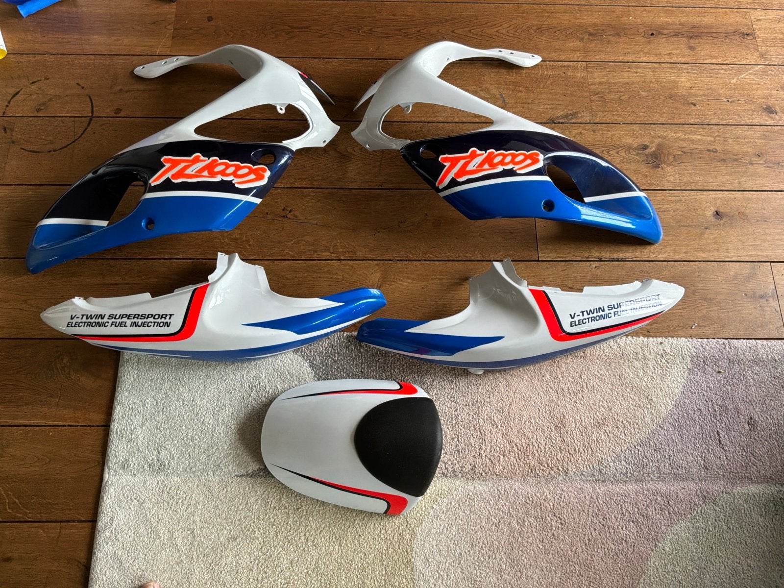 Kuipdelen set voor motorfiets - Tl1000s V-Twin Supersport, Ophalen, Gebruikt