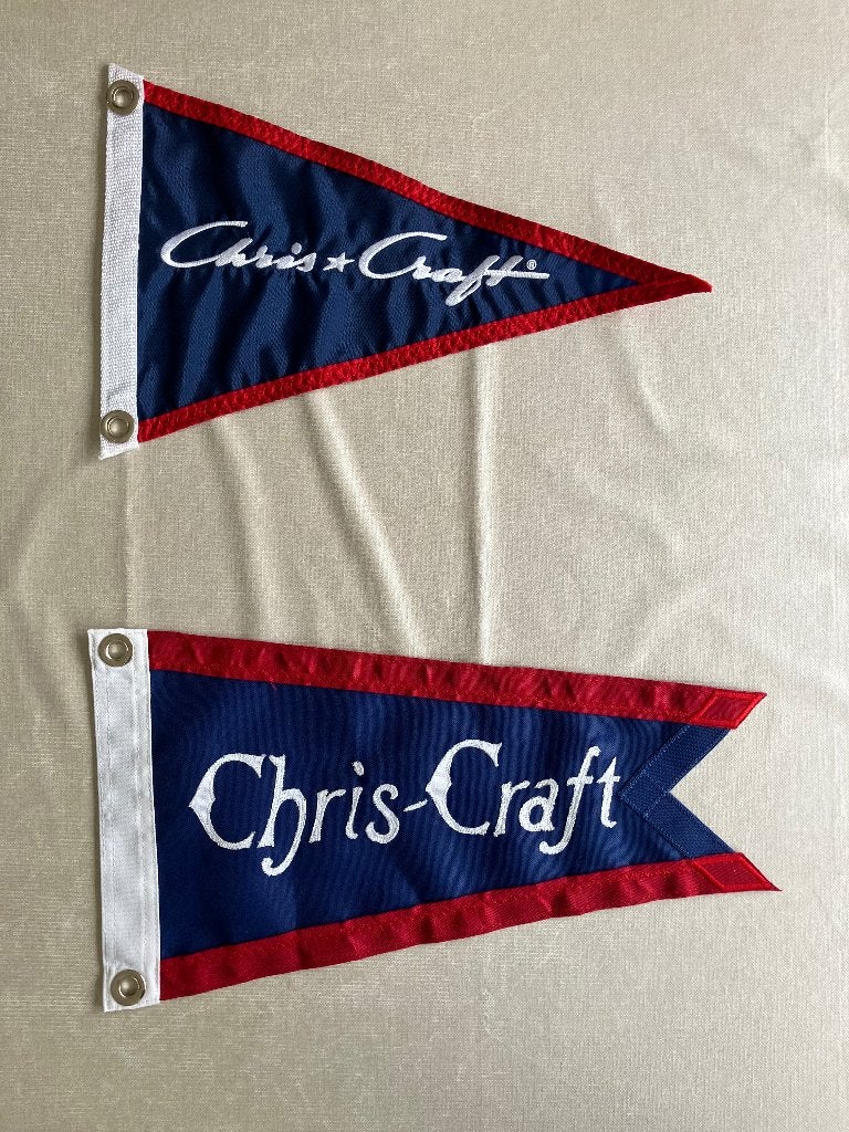 Authentieke bootvlag Chris Craft, Ophalen, Nieuw, Overige typen, Motorboot