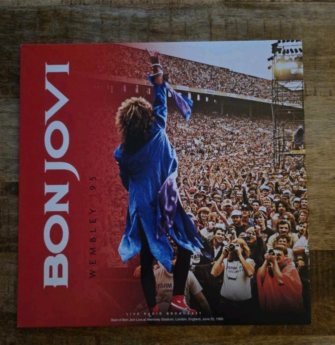 Lp bon Jovi wembley '95, Ophalen of Verzenden