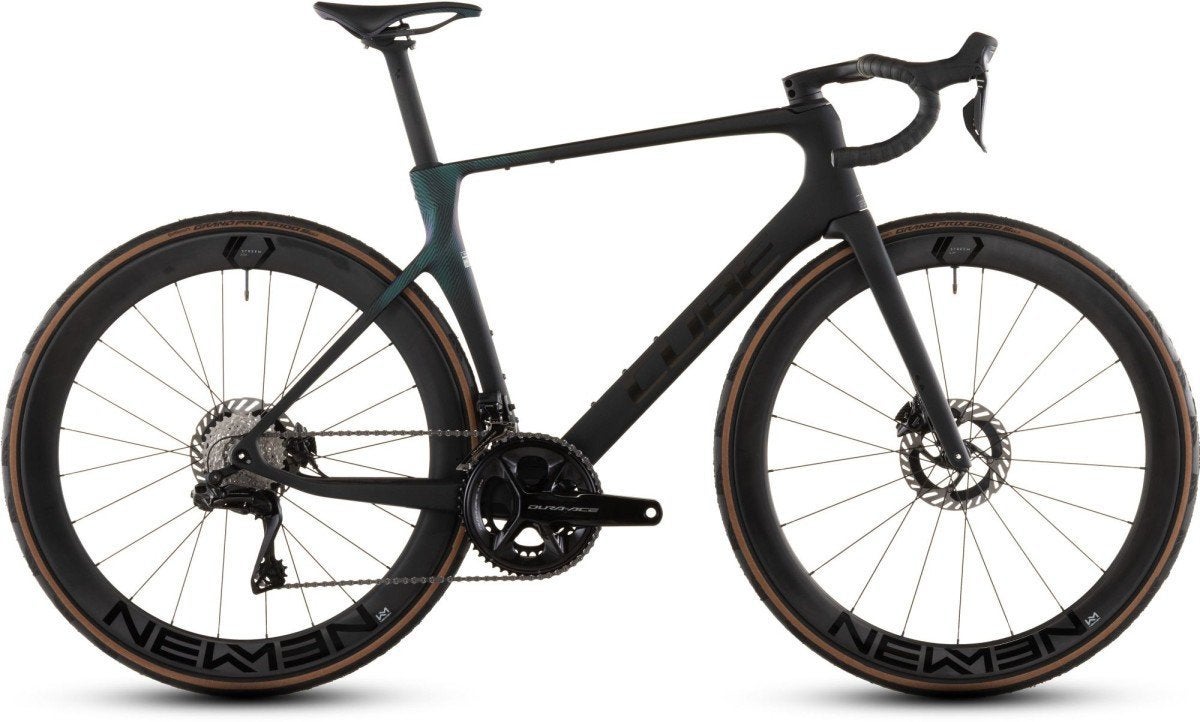 CUBE AGREE C:62 SLT BLACK/BLACK BLACK/BLACK 58cm, 28 inch, Carbon, -, -