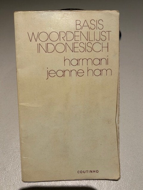 Basiswoordenlijst Indonesisch, Boeken, Ophalen of Verzenden, Gelezen, Indonesisch, Nederlands