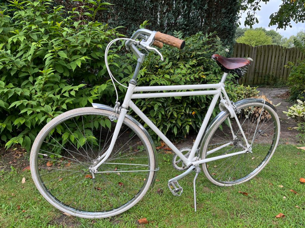 Single speed custom made retro fiets, Ophalen, Zo goed als nieuw, Gazelle