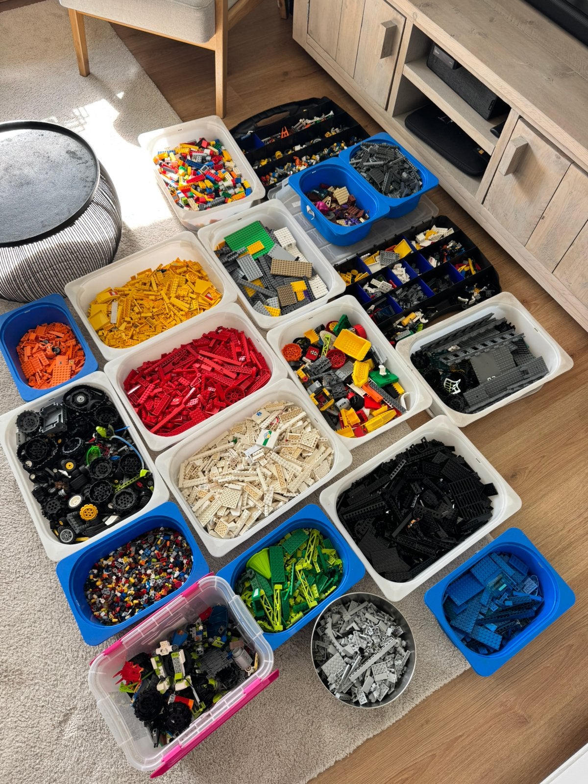 Grote verzamling lego, Ophalen of Verzenden, Zo goed als nieuw, Losse stenen, Lego