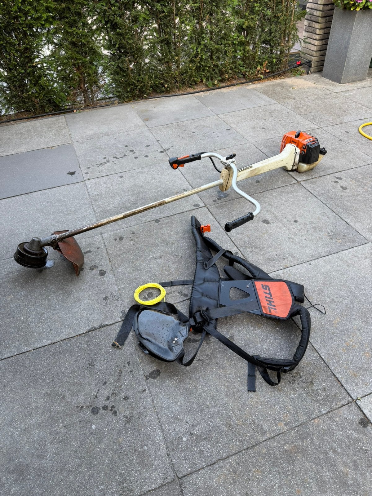 Stihl FS350 gebruikt bosmaaier, Ophalen, Gebruikt, Benzine
