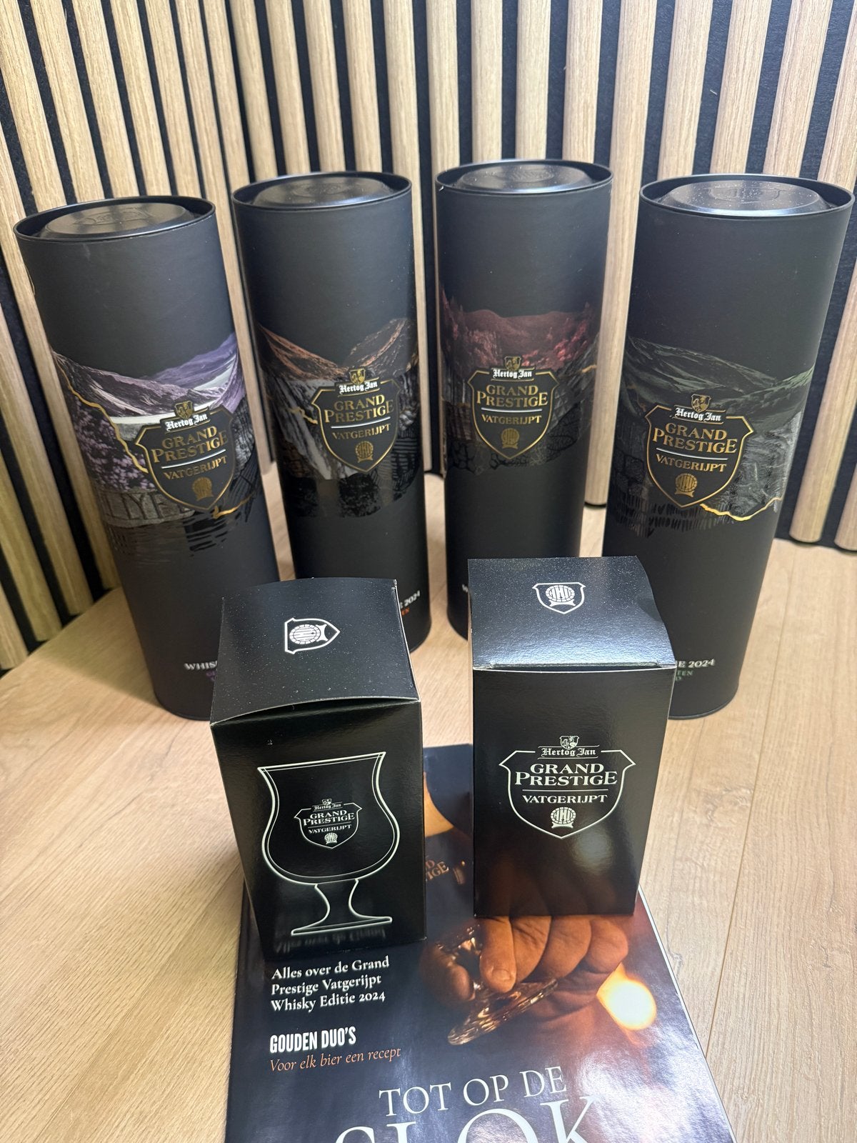 Hertog Jan Grand Prestige Vatgerijpt Whisky Editie 2024, Ophalen, Nieuw, Overige typen, Hertog Jan