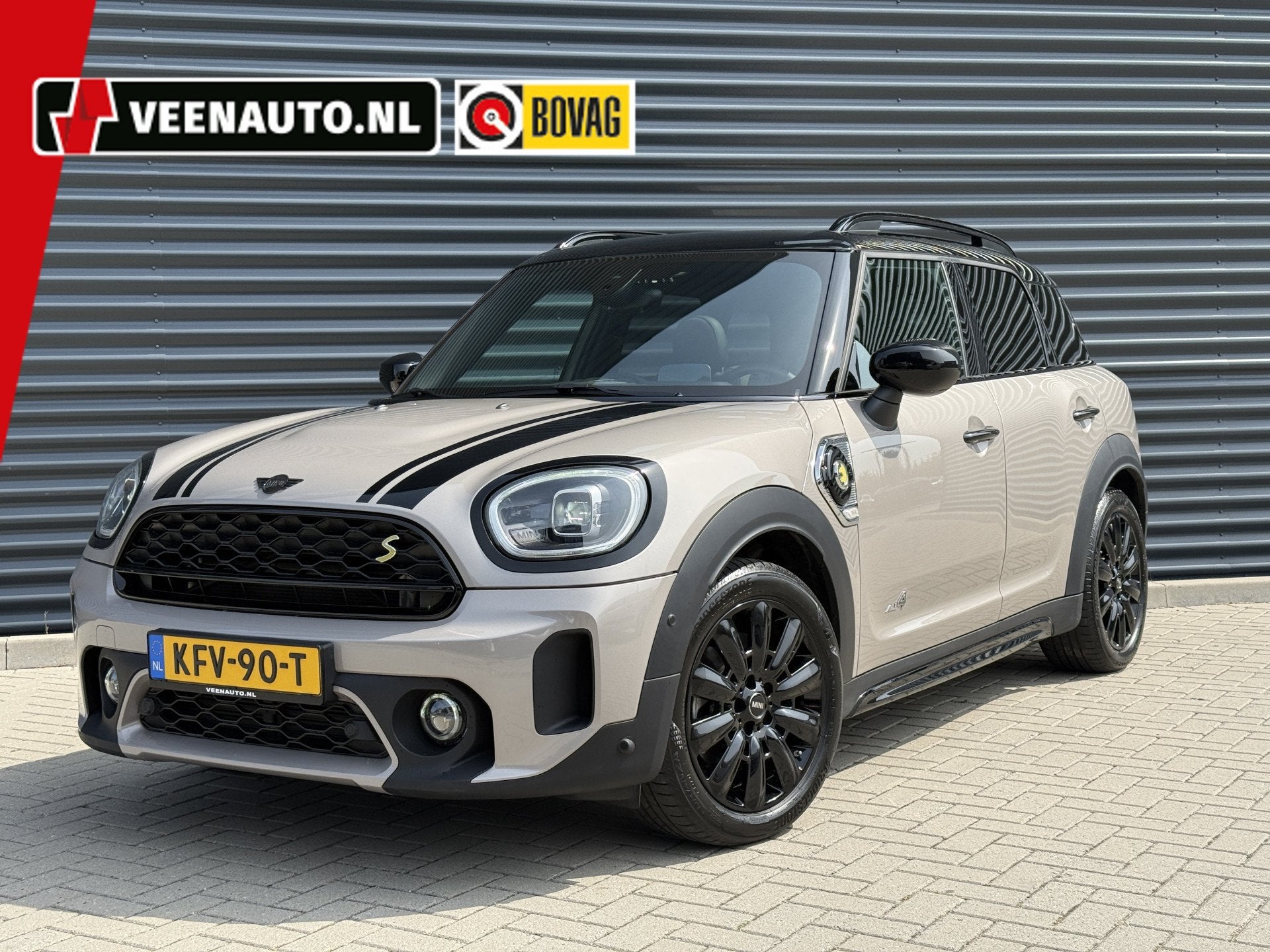MINI Countryman 1.5 Cooper SE ALL4 Pano/H&K/Camera/Elec stoe, Automaat, Gebruikt, Zwart, Countryman