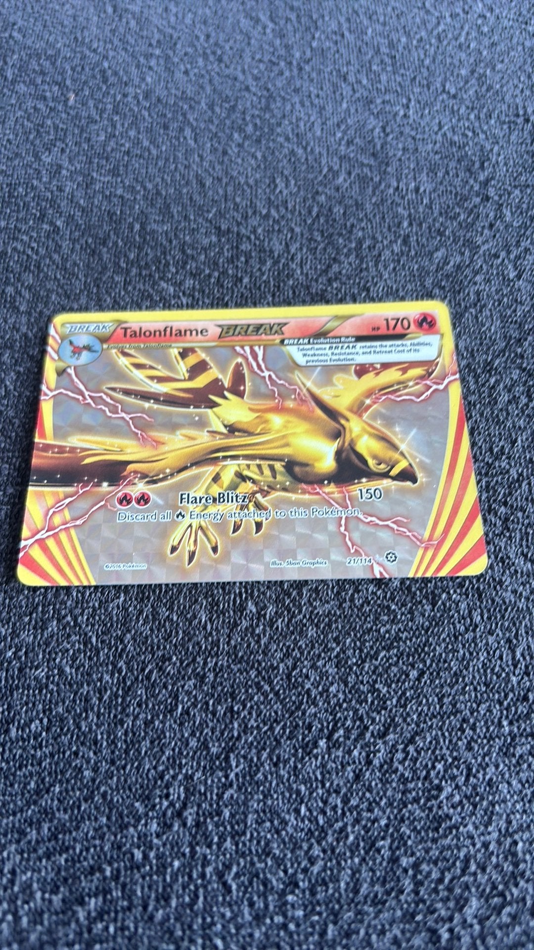 Talonflame BREAK 170HP kaart, Ophalen of Verzenden