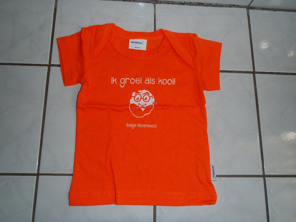 Leuk babyshirt maat 74-80, Ophalen of Verzenden, Nieuw, Jongetje of Meisje, Shirtje of Longsleeve