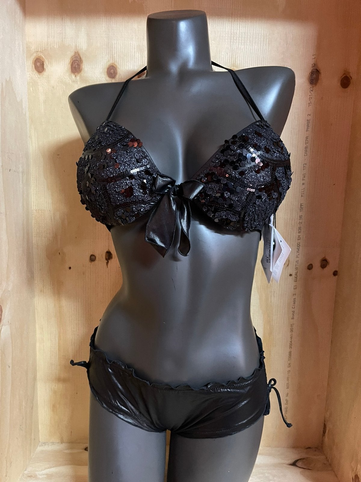 Twinset bikini maat 85b slip 42 capri nero, Verzenden, Nieuw, Zwart, Bikini