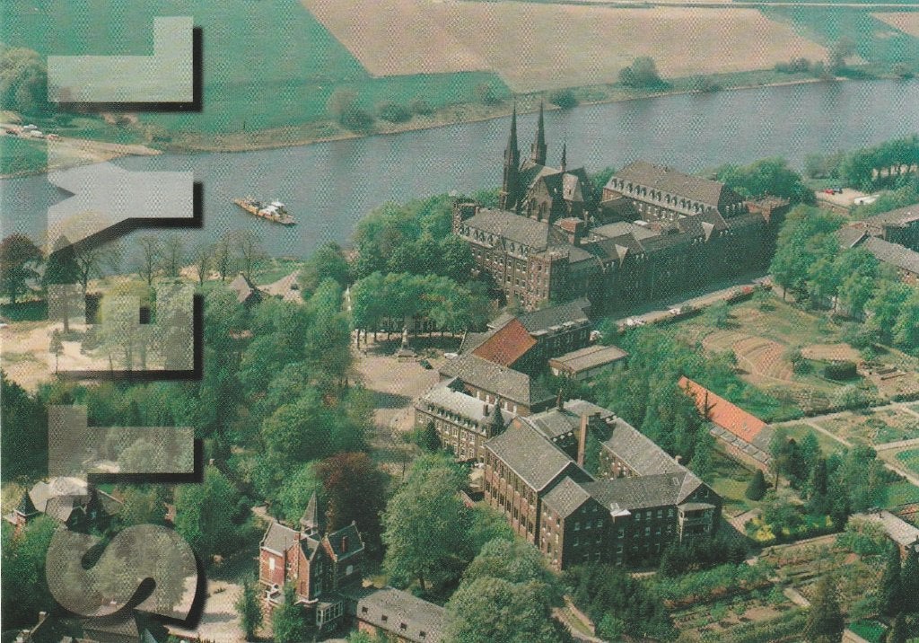 STEYL Missiehuis en Bejaardenhuis St. Gregor Luchtfoto, Verzenden, 1980 tot heden, Ongelopen, Limburg