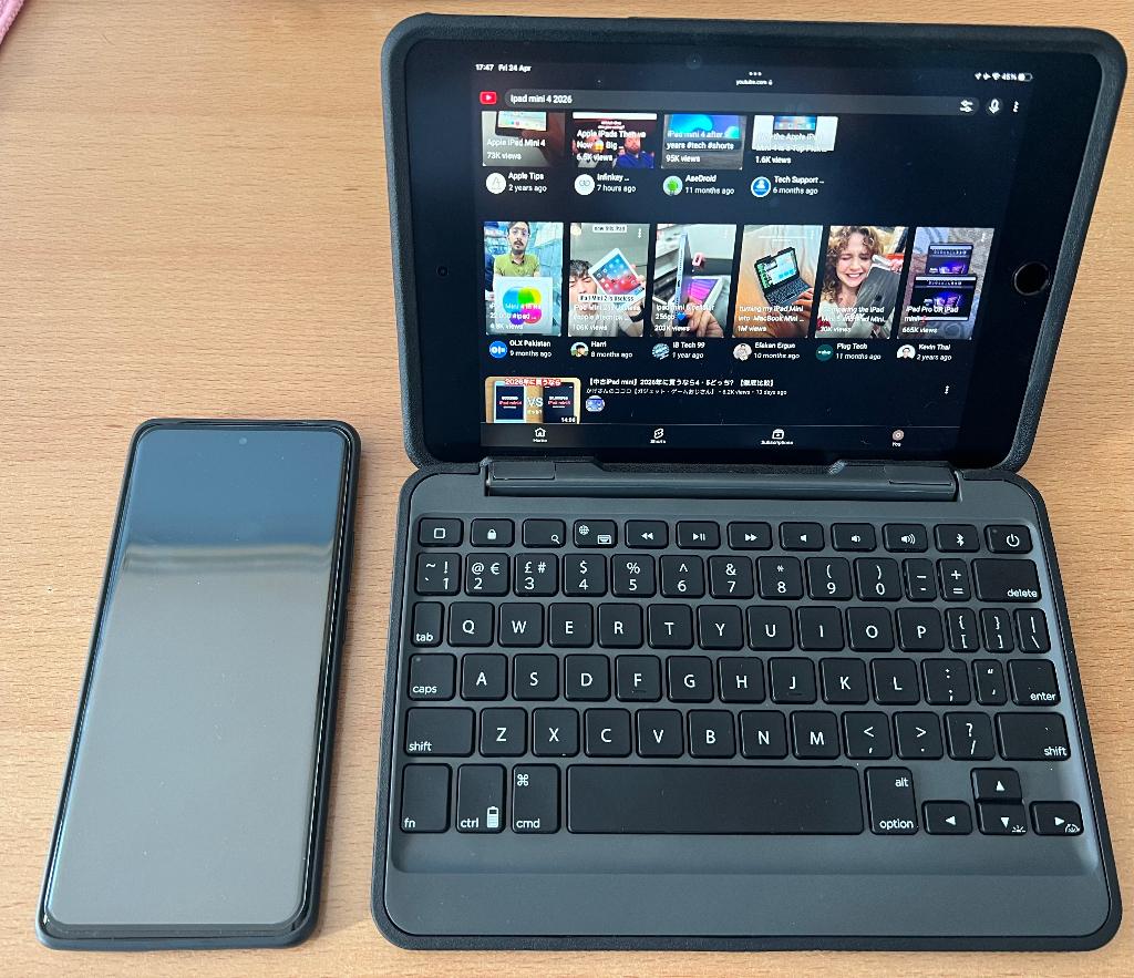iPad Mini 4 wifi+4G, Computers en Software, Apple iPads, Zwart, 8 inch, Ophalen of Verzenden, Zo goed als nieuw