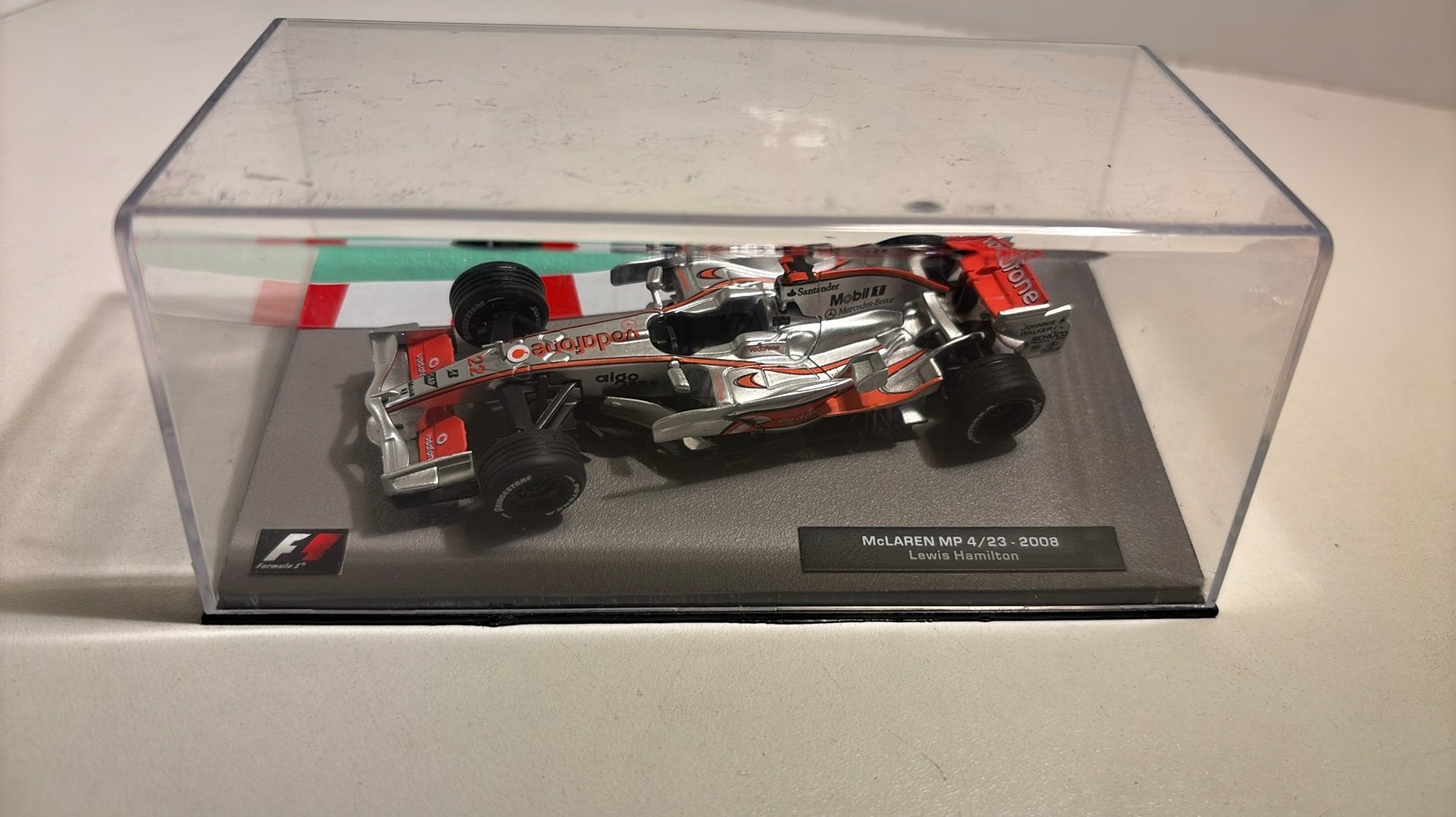 F1 mclaren mp4/23 lewis Hamilton 2008 atlas 1.43, Ophalen of Verzenden, A, A, A