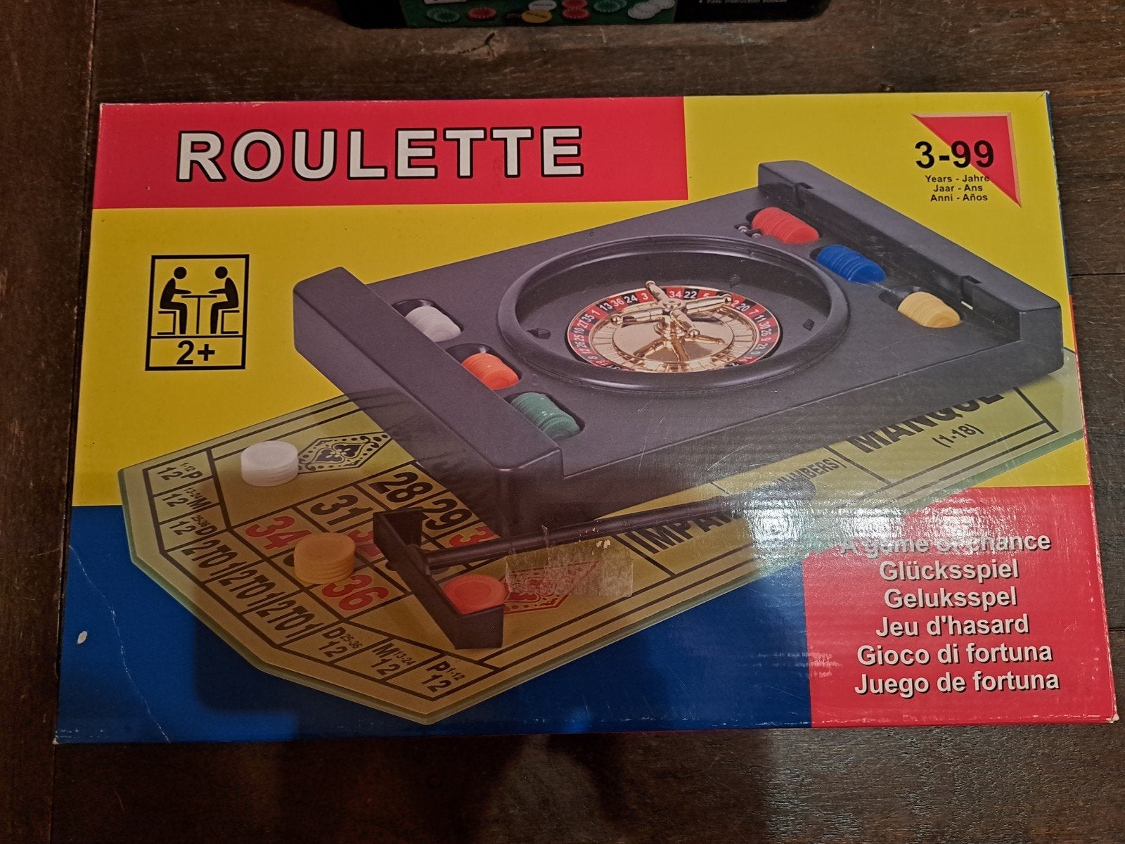 Roulette Gezelschapsspel, Een of twee spelers, Ophalen of Verzenden, Nieuw