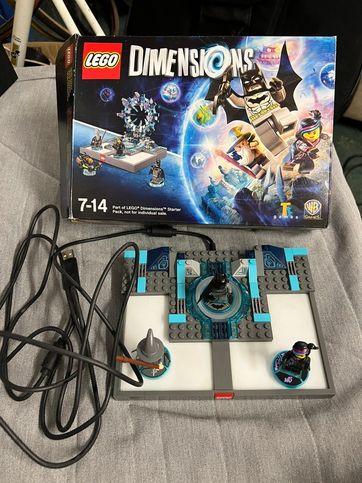LEGO Dimensions Bundle Wii U: Starter + Level + Story Pack, Avontuur en Actie, 2 spelers, Ophalen of Verzenden, Zo goed als nieuw