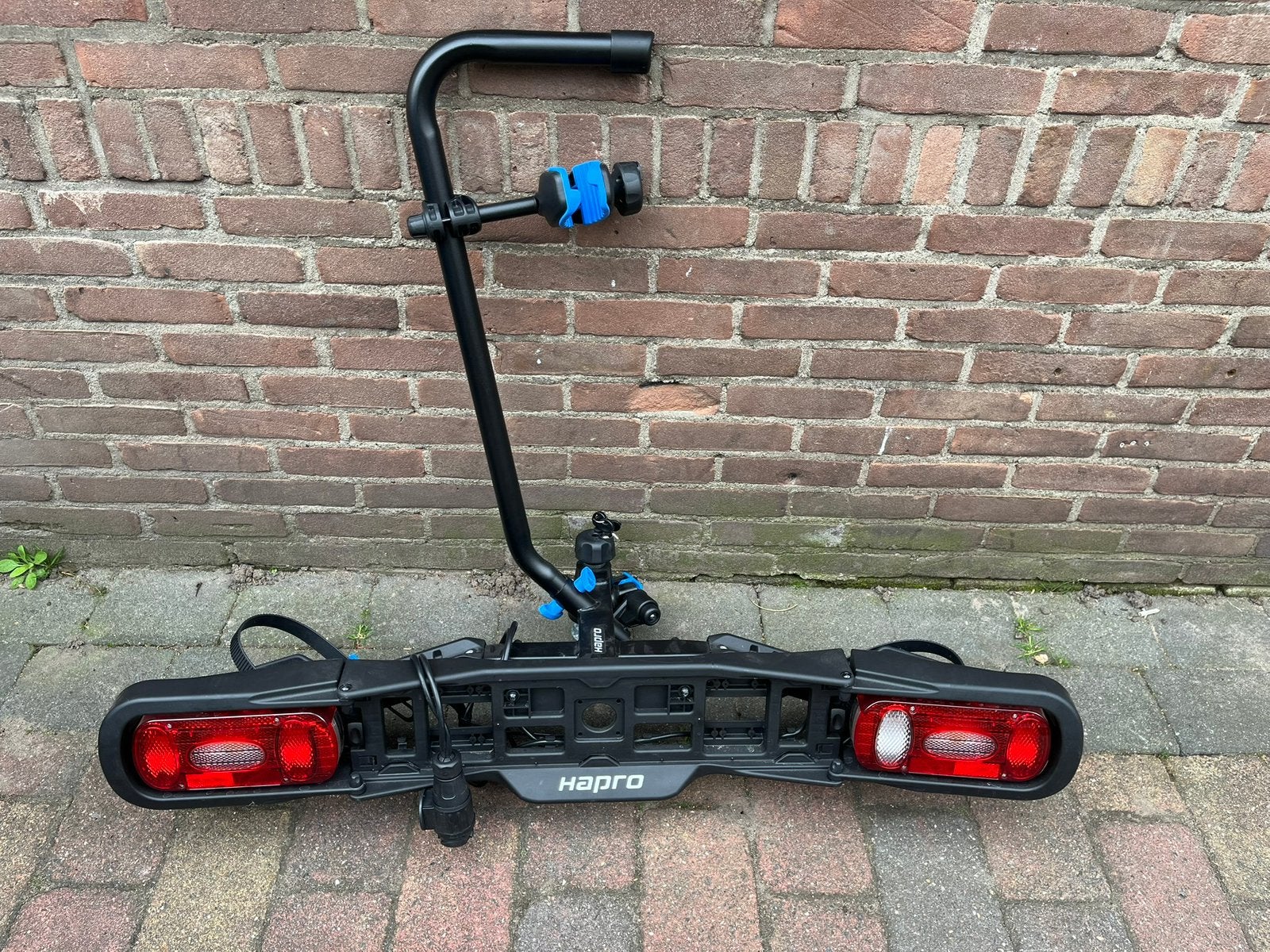 Hapro fietsendrager, Ophalen, Zo goed als nieuw, Trekhaakdrager