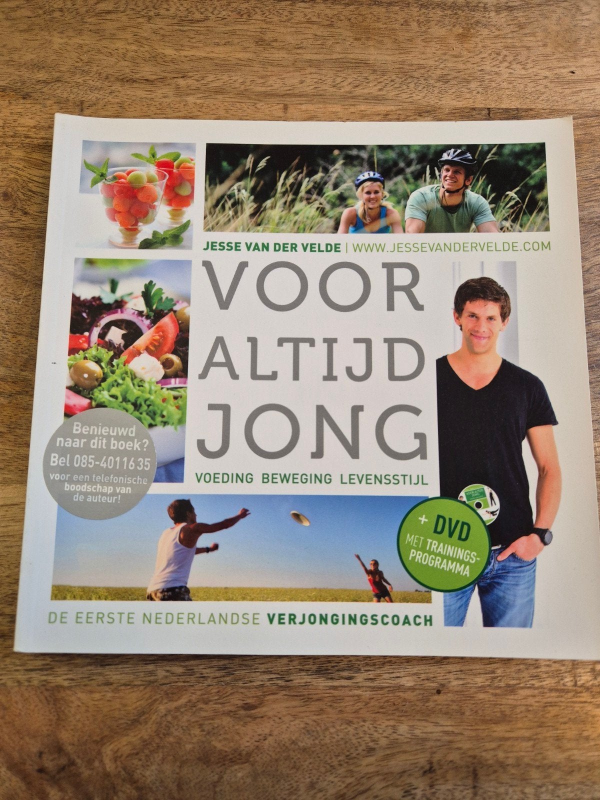 Voor Altijd Jong - Jesse van der Velde (incl. DVD), Ophalen of Verzenden, Gelezen, Jesse van der Velde