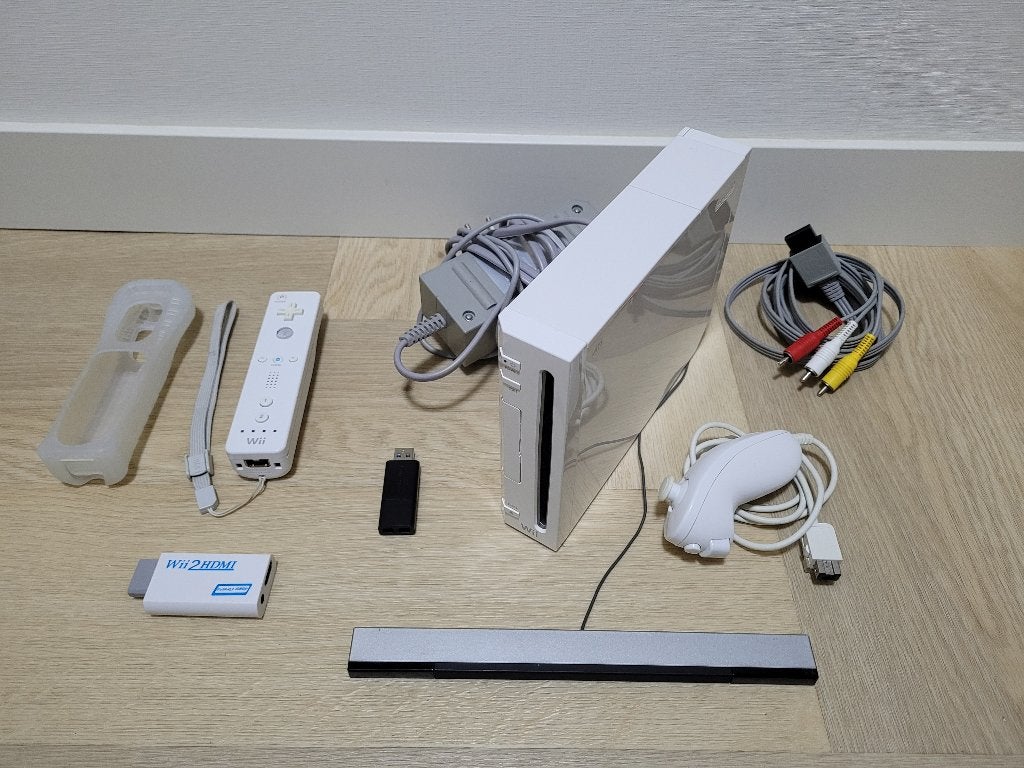 Nintendo Wii met Spellen, Spelcomputers en Games, Ophalen, Gebruikt, Met 1 controller, Met games