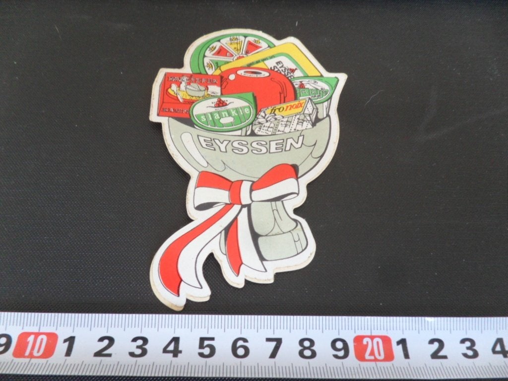 sticker EYSSEN smeerkaas  Slankie, Verzamelen, Ophalen of Verzenden, Zo goed als nieuw