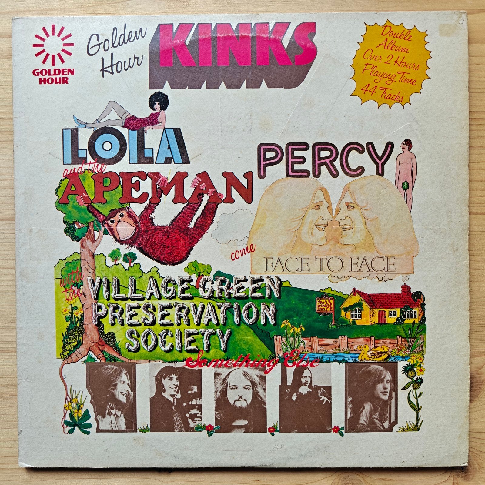 LP · The Kinks — Golden Hour, Gebruikt, Originele persing, Ophalen of Verzenden, 1970 - 1979