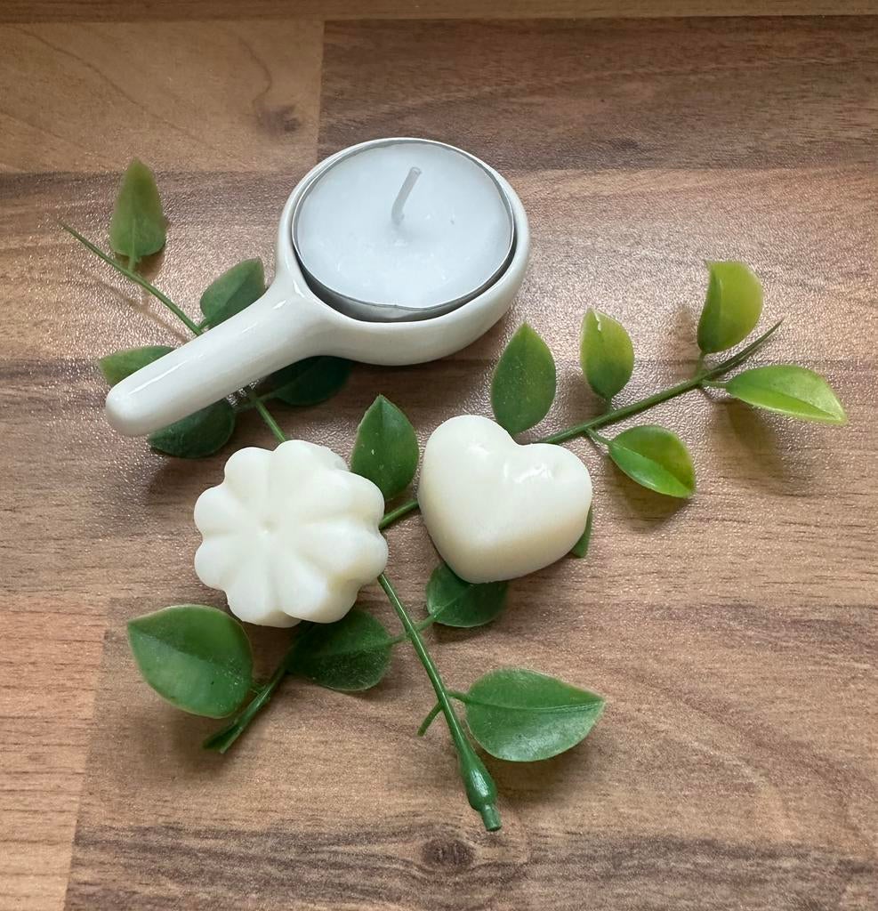 Heerlijk geurende handgemaakte Waxmelts, Huis en Inrichting, Woonaccessoires | Kandelaars en Kaarsen, Overige materialen, Wit