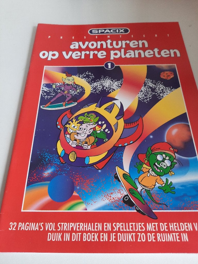 Spacix, avonturen op verre planeten 1, Eén stripboek, Ophalen of Verzenden