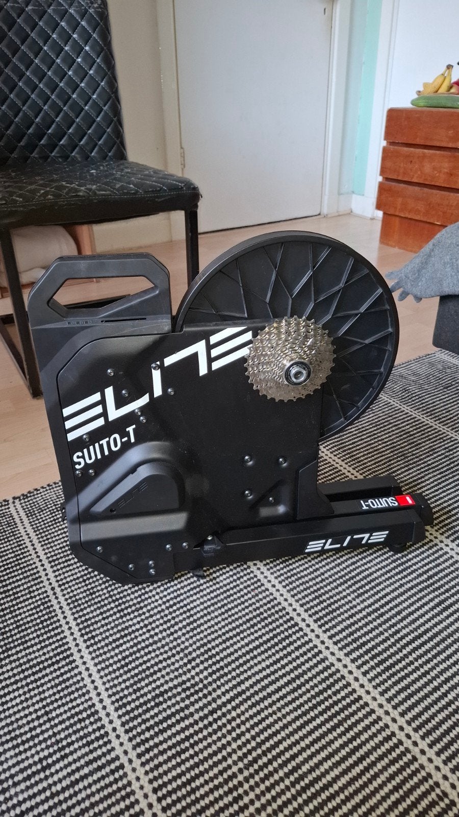 Elite Suite T fietstrainer, met Shimano cassette, Sport en Fitness, Ophalen, Zo goed als nieuw, Overige typen