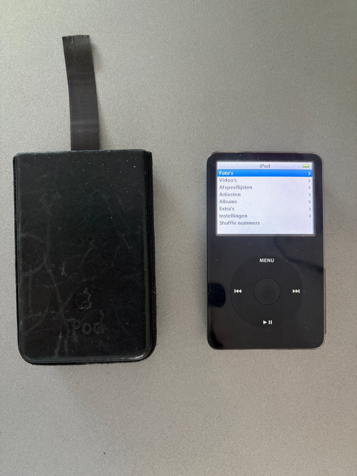 Apple iPod Classic 60GB met hoesje met kabel, 40 GB en meer, Gebruikt, Classic, Ophalen of Verzenden