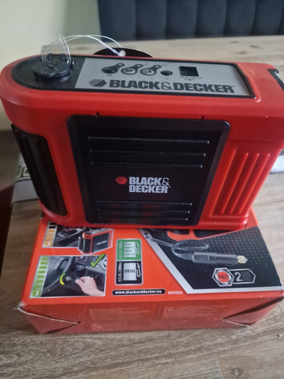 Black & Decker Simple Start Acculader/Startbooster, Ophalen of Verzenden, Gebruikt