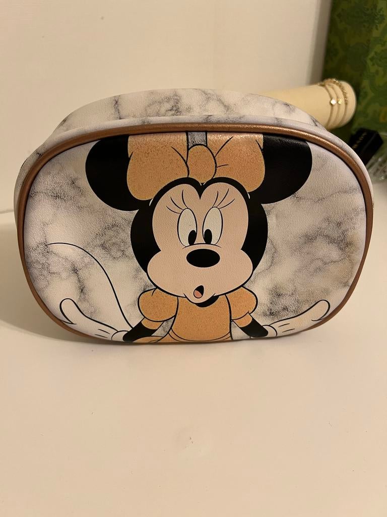 Minnie Mouse toilettas, Sieraden, Tassen en Uiterlijk, Toilettassen, Ophalen of Verzenden, Gebruikt, Wit, Meisje