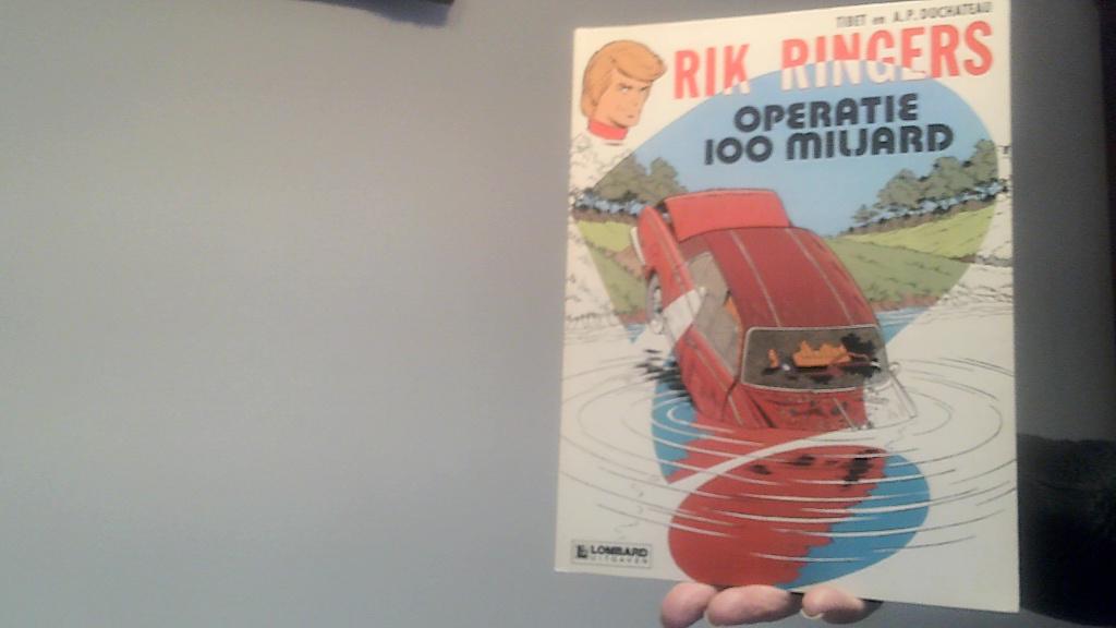 rik ringers nr 29 operatie 100 miljard lombard uit 1979, Eén stripboek, Verzenden, Zo goed als nieuw