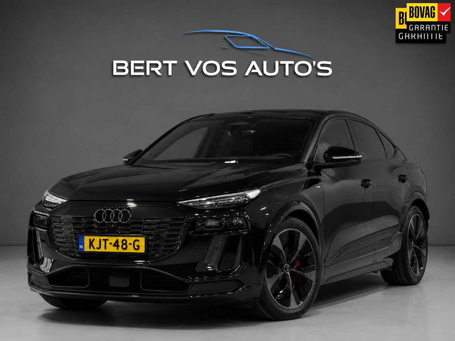Audi Q6 Sportback e-tron S edition performance 100 kWh, Automaat, Gebruikt, Zwart, Zwart