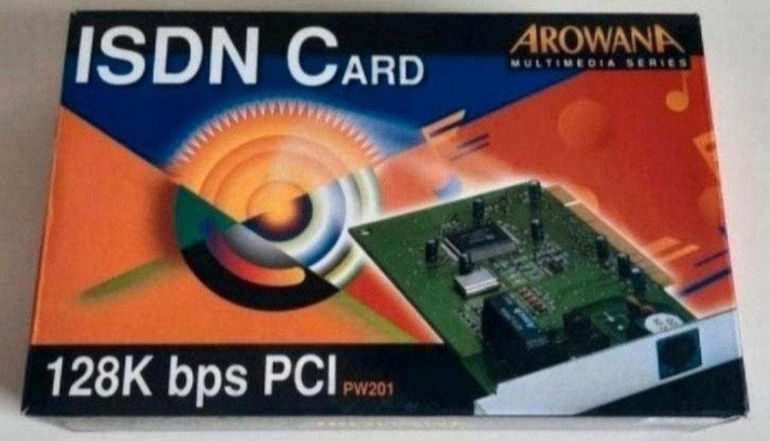 ISDN Card PCI Arowana Multimedia Series, Ophalen of Verzenden, Zo goed als nieuw, Router