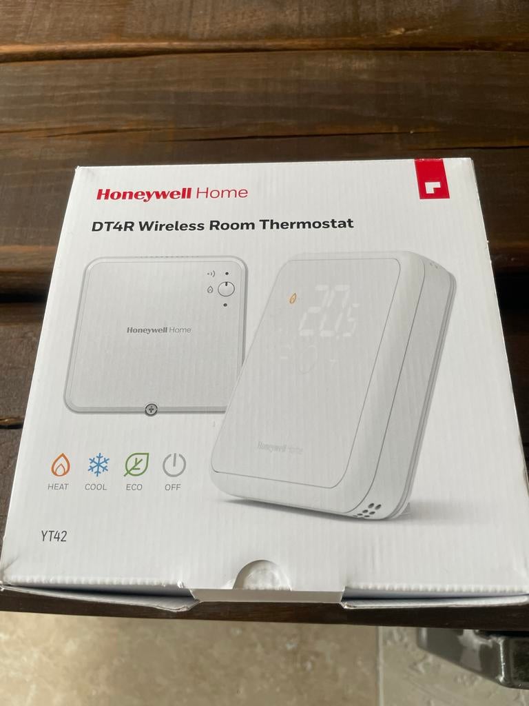 Honeywell DT4R Draadloze Kamerthermostaat incl ontvanger, Ophalen of Verzenden, Slimme thermostaat, Zo goed als nieuw