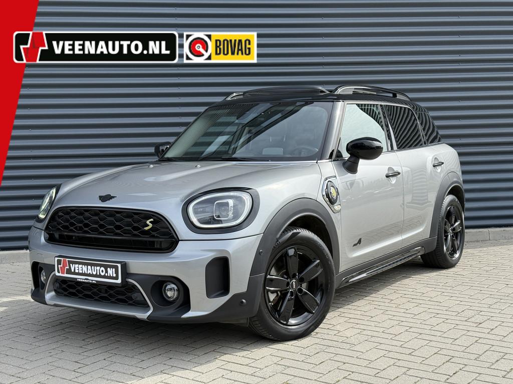 MINI Countryman 2.0 Cooper SE ALL4 Pano/H&K/Leder/Camera, Auto's, Gebruikt, Zwart, Countryman, Bedrijf