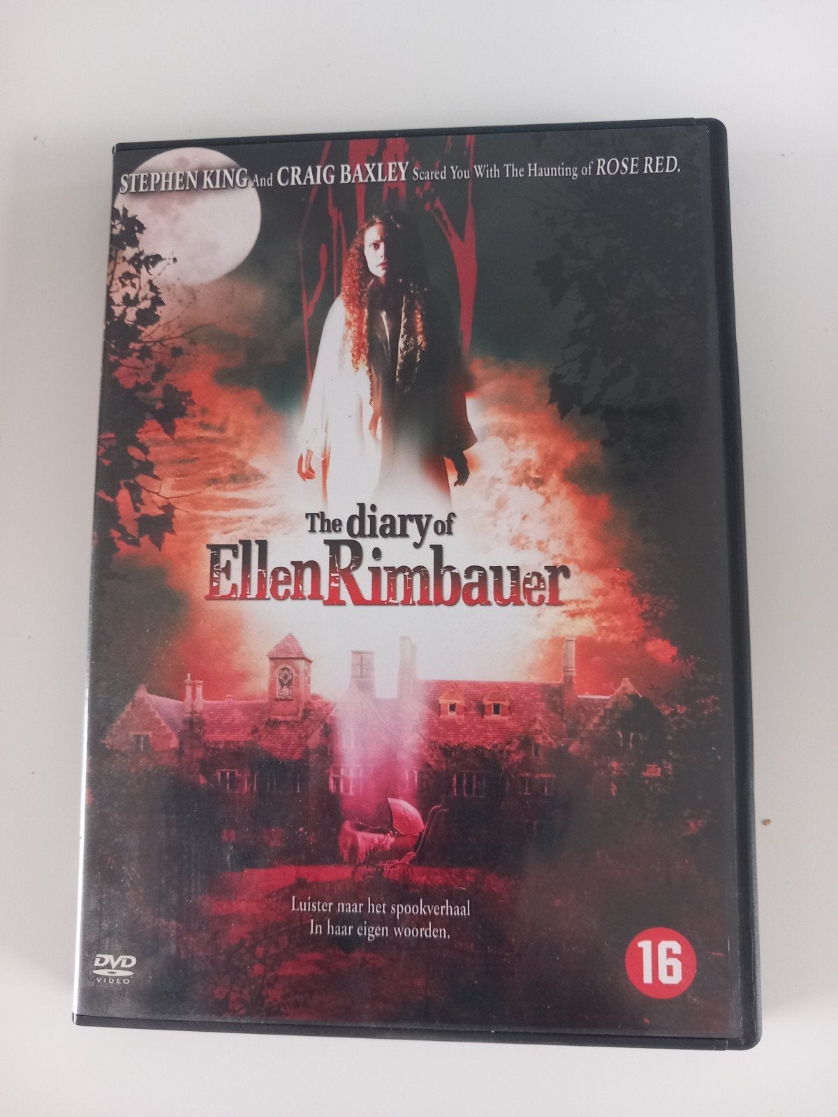 The Diary of Ellen Rimbauer - Stephen King DVD, Vanaf 16 jaar, Ophalen of Verzenden, Zo goed als nieuw, Bovennatuurlijke thriller