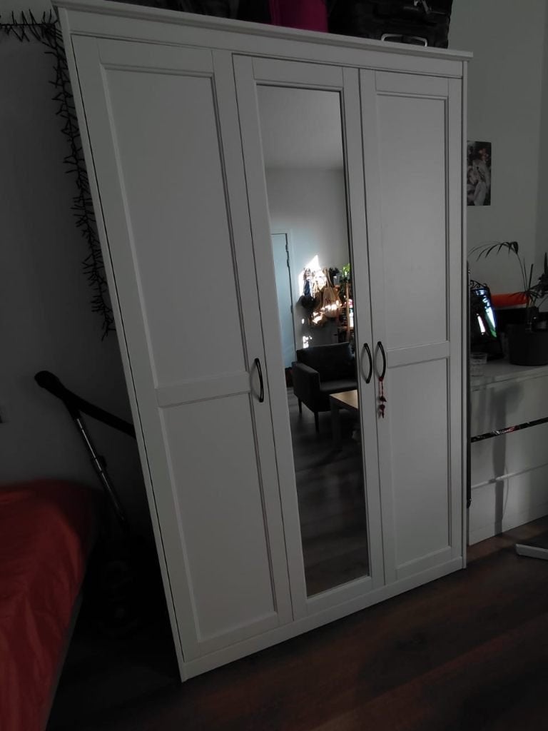 SONGESAND wardrobe, Ophalen, Met deur(en), 100 tot 150 cm, SONGESAND