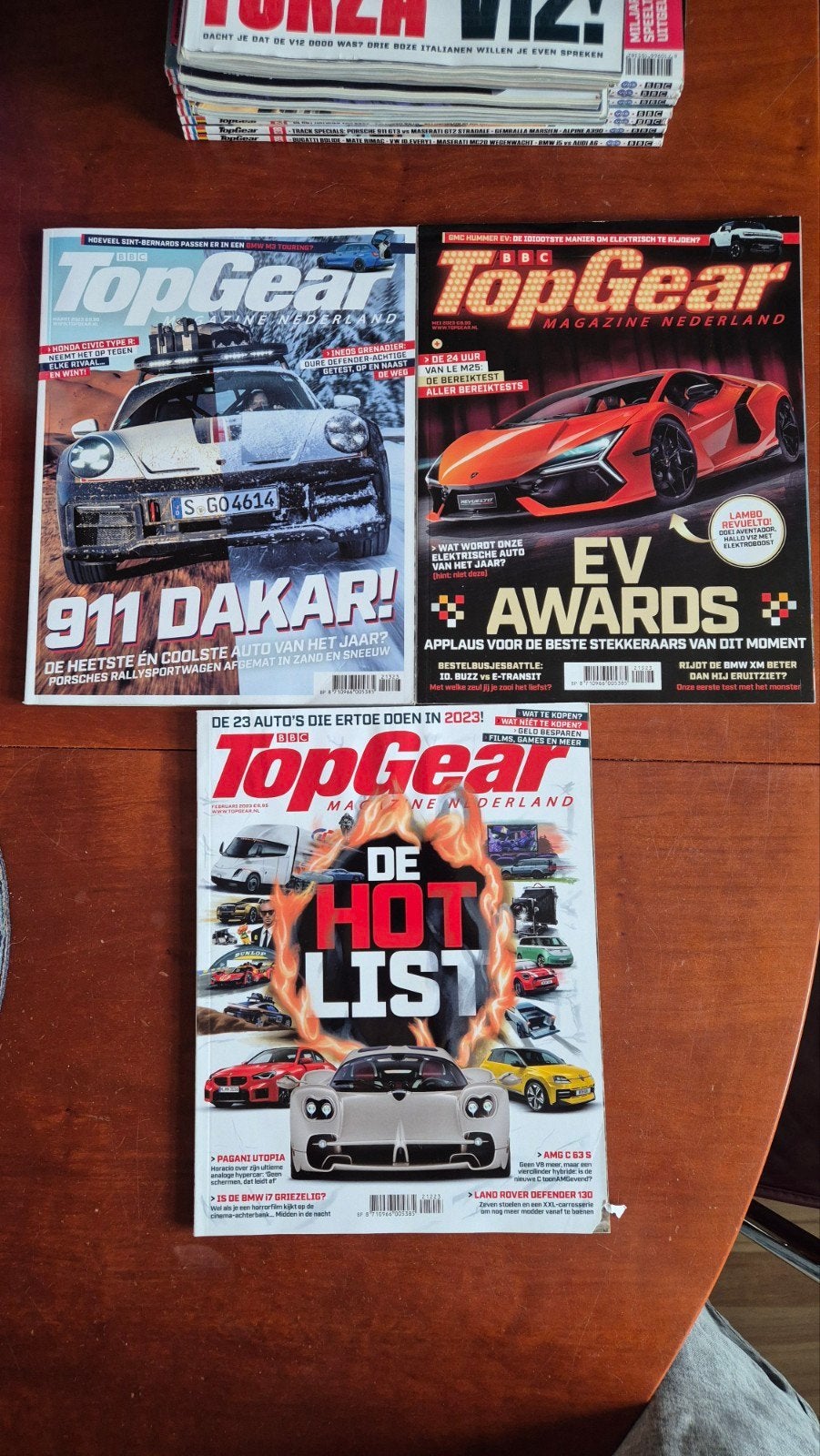 TopGear Magazine Nederland - 212 & 213 & 215 t/m 219, Boeken, Ophalen, Zo goed als nieuw, Overige typen