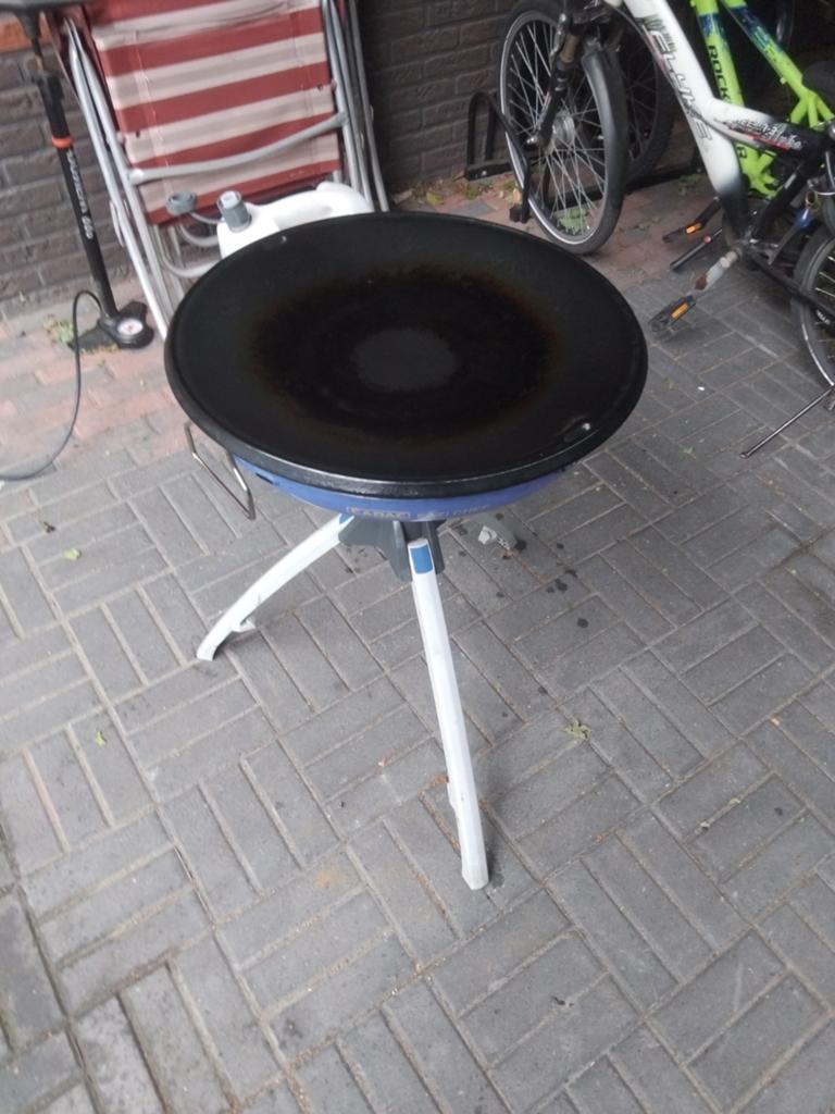Cadac Eazi Chef Skottelbraai - Draagbare BBQ/Gasbrander, Ophalen of Verzenden, Gebruikt