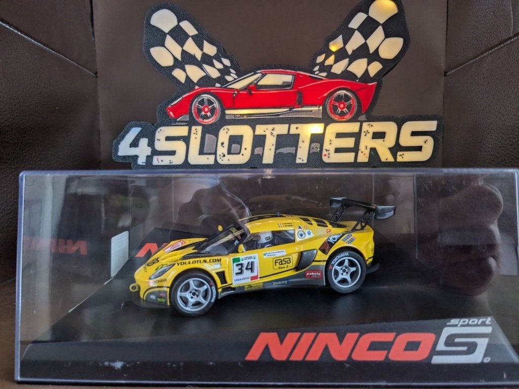 Ninco Lotus Exige GT3 #34 PB Racing, Kinderen en Baby's, Speelgoed | Racebanen, Verzenden, Nieuw, Elektrisch, Overige merken