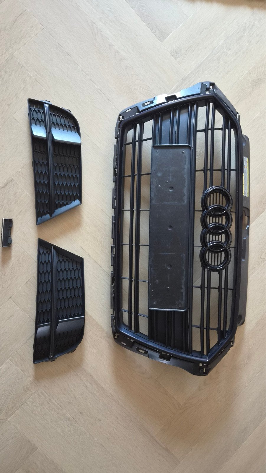 Audi A3 8V S-Line Bumper Grille en Bumper roosters, Ophalen, Gebruikt, Voor, Audi