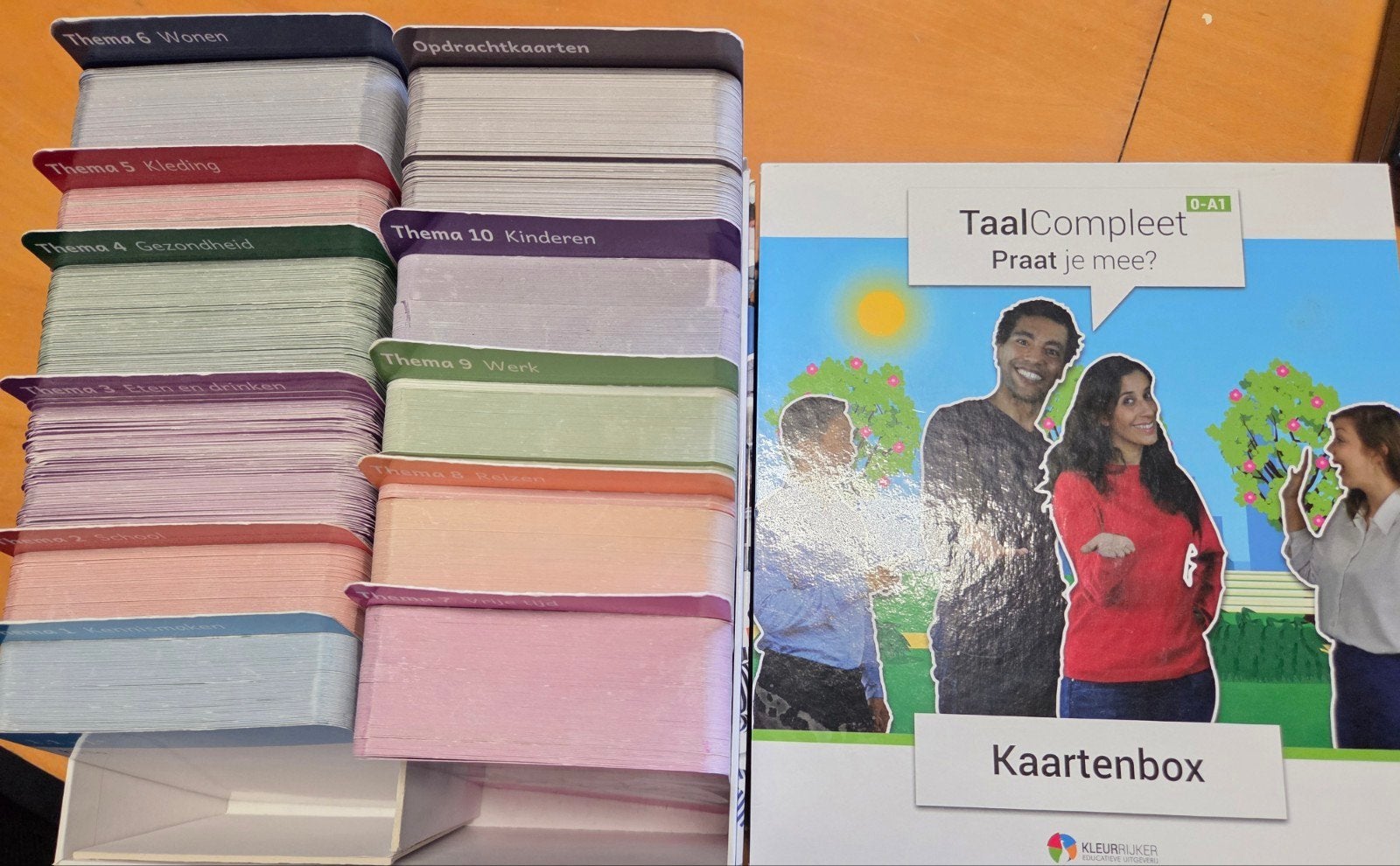 TaalCompleet A1 Kaartenbox - Praat je mee?, Ophalen, Non-fictie, Kleurenblind, Nederlands