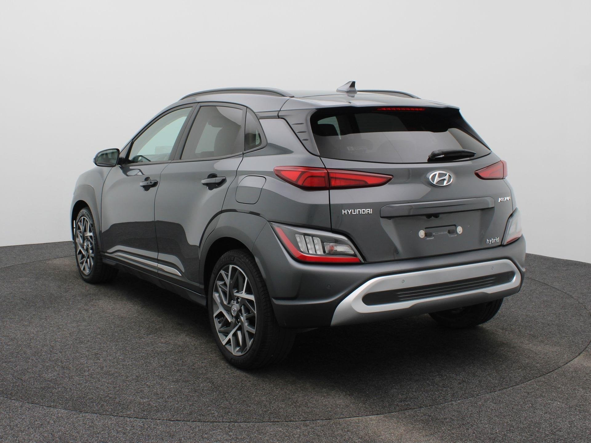 Hyundai Kona 1.6 GDI HEV Fashion Design Sky | Adaptieve Crui, Auto's, Gebruikt, Euro 6, Leder en Stof, 23 km/l