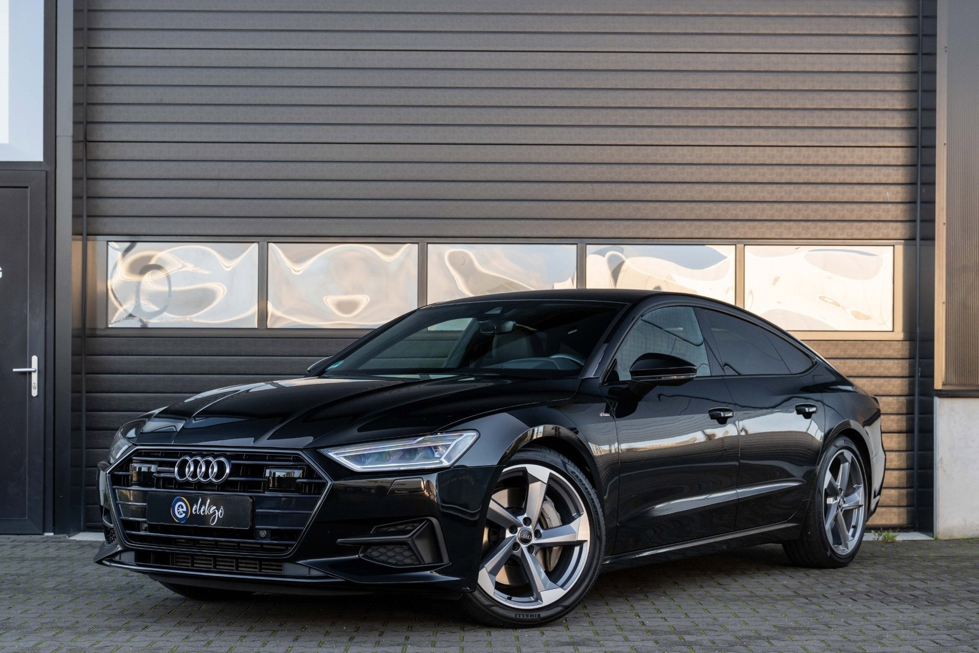 Audi A7 Sportback 50 TFSI e quattro Pro Line S S-Line B&O|CA, Auto's, Dealer onderhouden, Gebruikt, 4 cilinders, Zwart