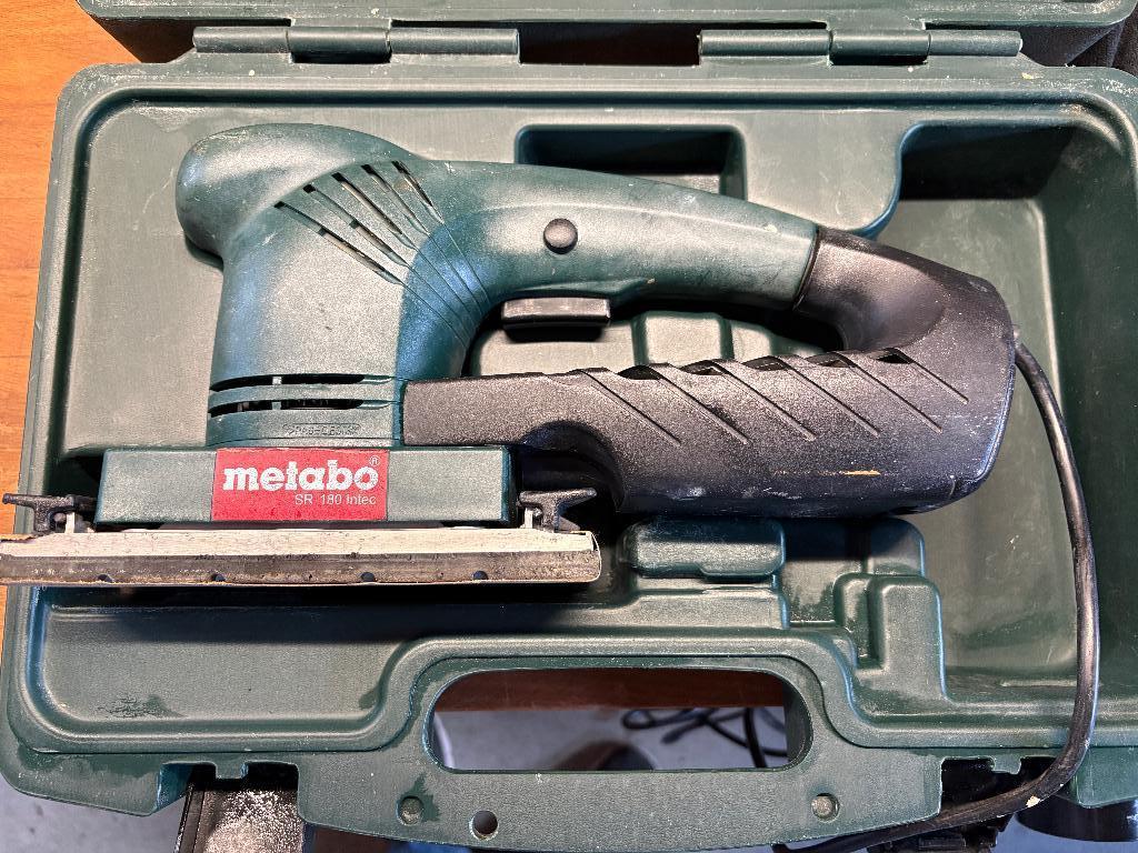 Metabo vlakschuurmachine, Ophalen of Verzenden, Zo goed als nieuw, Minder dan 600 watt, Vlakschuurmachine
